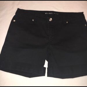 Michael Kors Black Jean Shorts - like new